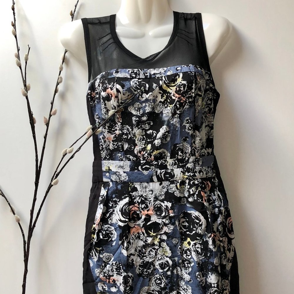 Gentle Fawn Empire Dress in Floral Print